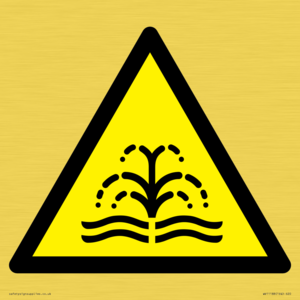 W516 Warning: fountain/water plume